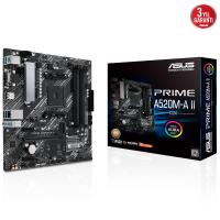 ASUS PRIME A520M-A II/CSM DDR4 HDMI-DP PCIE 4.0 AM4 mATX KURUMSAL ANAKART