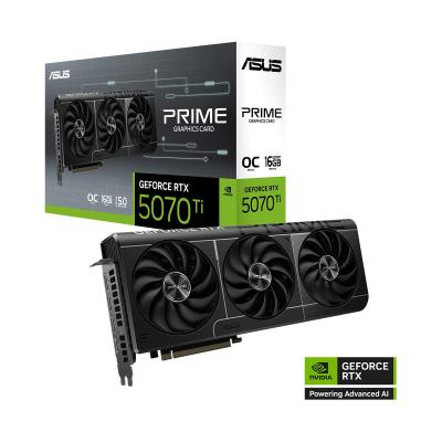 ASUS PRIME-RTX5070TI-O16G-NVIDIA-GEFORCE-RTX 5070 TI-16GB GDDR7-256BIT--OC-2XHDMI-3XDP-DLSS4 Ekran Kartı