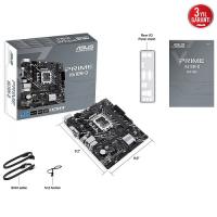 ASUS PRIME H610M-D, 2xDDR5, M.2, D-SUB, HDMI, RS232 Port, 12-13.14.Nesil, LGA1700 Soket, Anakart
