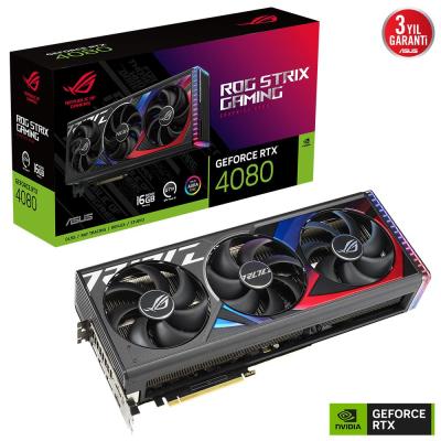 ASUS ROG STRIX RTX4080-16G GAMING GDDR6X 256bit HDMI-DP PCIE 4.0