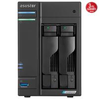 ASUSTOR AS6702T CELERON N5105 QC-4GB RAM-2-diskli Nas Sunucu (Disksiz)