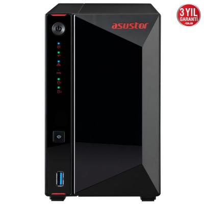 ASUSTOR AS5202T CELERON DC- 2 GB RAM- 2-diskli Nas Server (Disksiz)