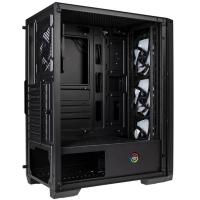 BITFENIX NOVA MESH SE TG + 4-FANLI NSE-300-KKGSK-4A GAMING MID-TOWER PC KASASI