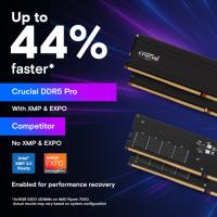 CRUCIAL CP16G56C46U5 PRO, 16GB, DDR5, 5600MHz CL46, 1.1V, XMP 3.0, Desktop Ram (Soğutuculu)