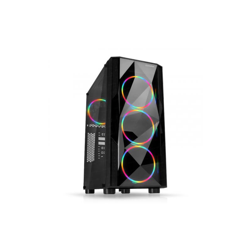 DARK 1000W 80+ GOLD DIAMOND PRO 4x12cm Fanlı MID-TOWER RGB GAMING PC ...