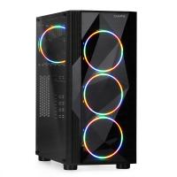 DARK 1000W 80+ GOLD DIAMOND PRO 4x12cm Fanlı MID-TOWER RGB GAMING PC KASASI DKCHDIAMONDPRO