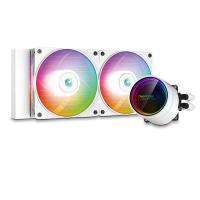 DEEPCOOL 240MM CASTLE 240EX A-RGB SIVI SOĞUTMALI İŞLEMCİ FANI BEYAZ AM5-1700p-sTRX4