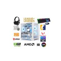 DFS Gaming DS2025W RYZEN 5 5600X-B550M-RTX 4060 8GB-16GB RAM-512GB M.2 SSD-WI FI-OYUNCU BİLGİSAYARI