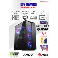 DFS GAMING FREYA RYZEN 7 9700X-B650M-RTX 4060-32GB DDR5 RAM-1TB M.2 SSD-OYUNCU BİLGİSAYARI