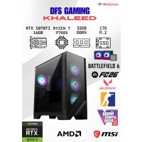 DFS GAMING KHALEED RYZEN 7 9700X-B650M-RTX 5070 TI 16GB-32GB DDR5 RAM-1TB M.2 SSD-OYUNCU BİLGİSAYARI