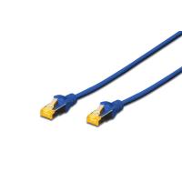Digitus DK-1644-A-010/B S/FTP Cat6A Mavi Kablo(1m)