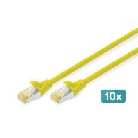 Digitus DK-1644-A-050/Y S/FTP Cat6A Sarı (5m)