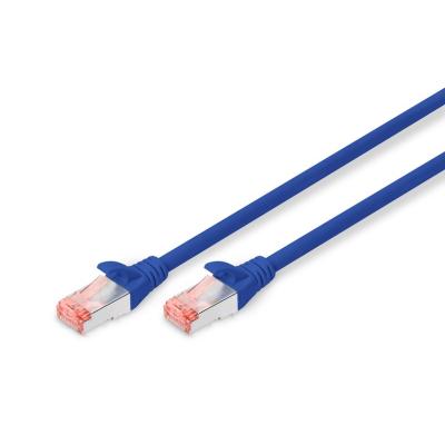 Digitus Zırhlı Patch Kablo Cat6 Mavi (1m)