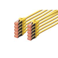 Digitus Zırhlı Patch Kablo Cat6 Sarı (1m)