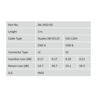 Digitus Fiber Optik Singlemode Sarı (3m)