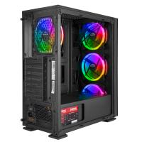EVEREST 500W KASTRA 4X RAINBOW FANLI MID-TOWER PC KASASI
