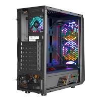 EVEREST 500W X-MESH 4X RAINBOW FANLI GAMING MID-TOWER PC KASASI