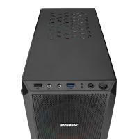 EVEREST 500W X-MESH 4X RAINBOW FANLI GAMING MID-TOWER PC KASASI