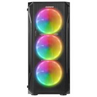 Everest 600W-Peak ( X-Racer ) TG RGB Fan Mid Tower