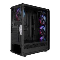 EVEREST FLAT GLASS 4X AGB FANLI GAMING MID-TOWER PC KASASI