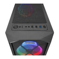 EVEREST FLAT MESH 4X RGB FANLI GAMING MID-TOWER PC KASASI