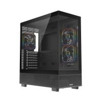Fazeon F17 F17A750BBQ ARGB Fanlı Siyah 750 W ATX Oyuncu Kasası