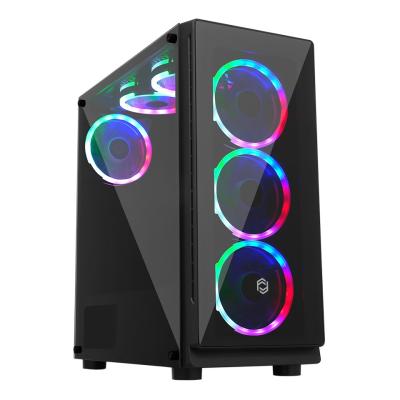 FRISBY 600W 80+ FC-9330G 6-FANLI GAMING MID-TOWER PC KASASI