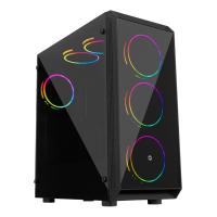 FRISBY 650W 80+ FC-8890G COAX 6X-FANLI GAMING MID-TOWER PC KASASI