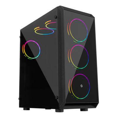 FRISBY 650W 80+ FC-8890G COAX 6X-FANLI GAMING MID-TOWER PC KASASI