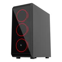 FRISBY 650W 80+ FC-8890G COAX 6X-FANLI GAMING MID-TOWER PC KASASI