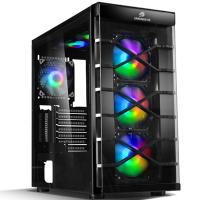 GAMEBOOSTER POWERSIZ GB-PR020BB 7X RGB FANLI GAMING MID-TOWER KASA