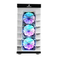 GAMEBOOSTER POWERSIZ GB-PR021BW 7X RGB FANLI GAMING MID-TOWER KASA BEYAZ