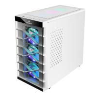 GAMEBOOSTER POWERSIZ GB-PR021BW 7X RGB FANLI GAMING MID-TOWER KASA BEYAZ