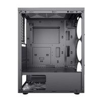 GAMEBOOSTER GB-F3101B  4-FANLI RGB GAMING MID TOWER PC KASASI