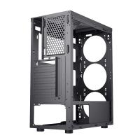 GAMEBOOSTER GB-F3105B  4-FANLI RGB GAMING MID-TOWER PC KASASI