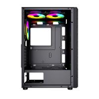 GAMEBOOSTER 550W 80+ GB-G203B 4-FANLI RGB GAMING MID-TOWER PC KASASI
