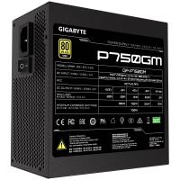 GIGABYTE 750W 80+ GOLD GP-P750GM 13.5cm Fanlı Tam Modüler Power Supply Japon Kapasitör