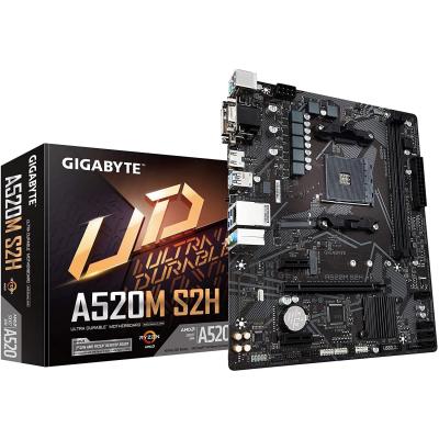 GIGABYTE A520M-S2H DDR4 Anakart + AMD Ryzen 5 3600 TRAY İşlemci + AMD FAN ( MPK BUNDLE)