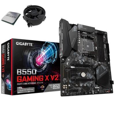 GIGABYTE B550 GAMING X v2 DDR4 Anakart + AMD Ryzen 5 5600X TRAY İşlemci + AMD FAN ( MPK BUNDLE)