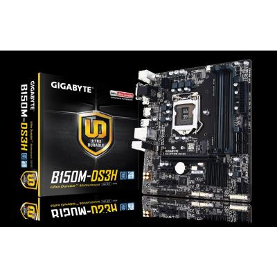 GIGABYTE B150M-DS3H-DDR3 1866MHz M2 Anakart