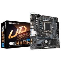 GIGABYTE H610M H V2 DDR4 M2 PCIe NVME HDMI PCIe 16X v4.0 1700p mATX