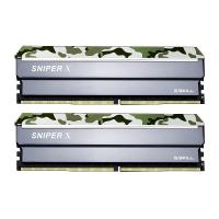GSKILL 16GB (2X8) DDR4 3000MHZ CL16 DUAL KIT PC RAM SniperX Orman Kamuflaj F4-3000C16D-16GSXFB