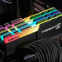 GSKILL 64GB (2X 32GB) DDR4 CL19 DUAL KIT RGB PC RAM TRIDENT Z F4-4400C19D-64GTZR