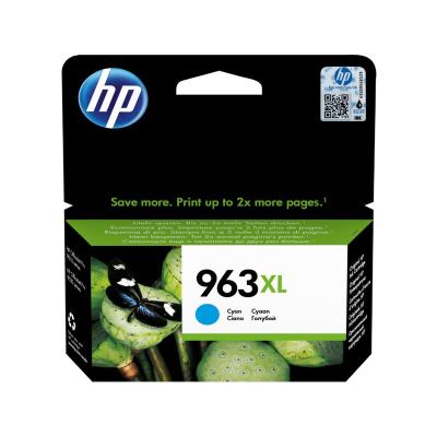 HP 3JA27AE Mavi Mürekkep Kartuş (963XL)