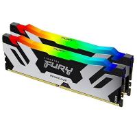 KINGSTON 48GB (2X 24GB) DDR5 6400MHZ CL32 DUAL KIT RGB PC RAM FURY RENEGADE KF564C32RSAK2/48