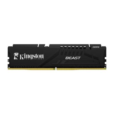 KINGSTON Beast, KF560C30BBE-32TR, 32Gb, 6000Mhz, DDR5, CL30, Desktop Gaming RAM (Soğutuculu)