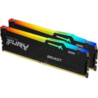 Kingston Fury 16G Kit 6000 D5 RGB KF560C40BBAK2-16