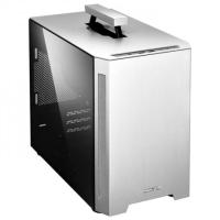 LIAN LI TU150WA TEMPERED GLASS MINI-ITX PC KASASI GÜMÜŞ