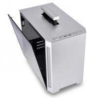 LIAN LI TU150WA TEMPERED GLASS MINI-ITX PC KASASI GÜMÜŞ