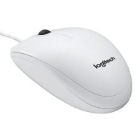 Logitech B100 Kablolu Optik Mouse Beyaz 910-003360